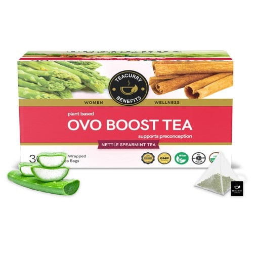 OVO Boost tea image - ovulation tea - fertility booster tea