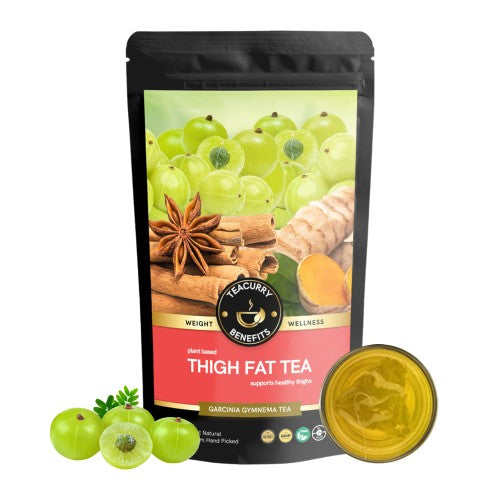 Teacurry Thigh Fat Burn Tea Pouch - get rid of thigh - fatlose inner thigh fat