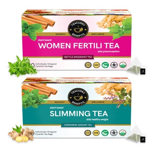 women Fertility and Slimming tea box image