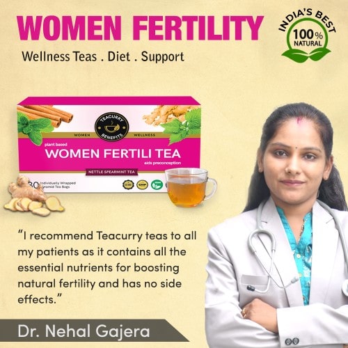 Teacurry Women Fertility Tea Recommend By Dr. Nehal Gajera